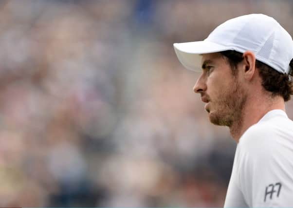 The hate mail focused on Andy Murray's accent and his apparent 'snarling' on court. Picture: Getty Images