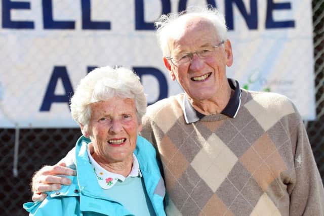 Andy Murray's grandparents Shirley and Roy Erskine, who said they had been 'upset' by the letters. File picture: Hemedia