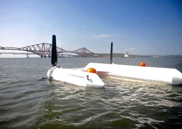 Roslin-based Renewable Devices Marine are carrying out trials in the Firth of Forth. Picture: Contributed