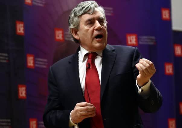 Former Prime Minister, Gordon Brown. Picture: Carl Court/Getty Images