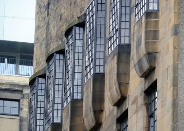 Glasgow School of Art , the Mackintosh building. Picture: John Devlin.