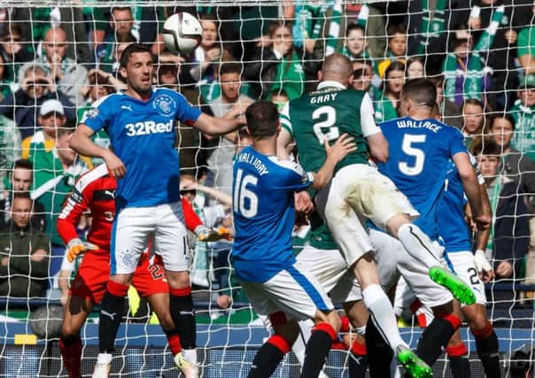 Rangers were beaten in the Scottish Cup final by Hibs captain David Gray's late goal. Picture: Robert Perry