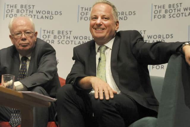 Jack McConnell and Jim Wallace. Picture: TSPL