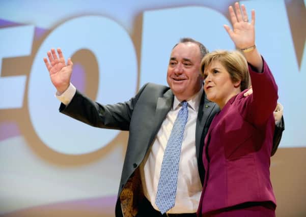 Nicola Sturgeon and her predecessor Alex Salmond are joining forces with Jim Wallace, Jack McConnell and Henry McLeish. Picture: Jane Barlow