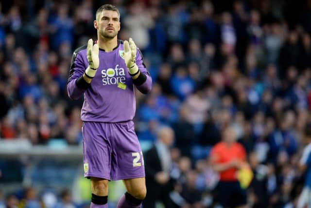 Gilks has spent the previous two seasons with Burnley. Picture: SNS