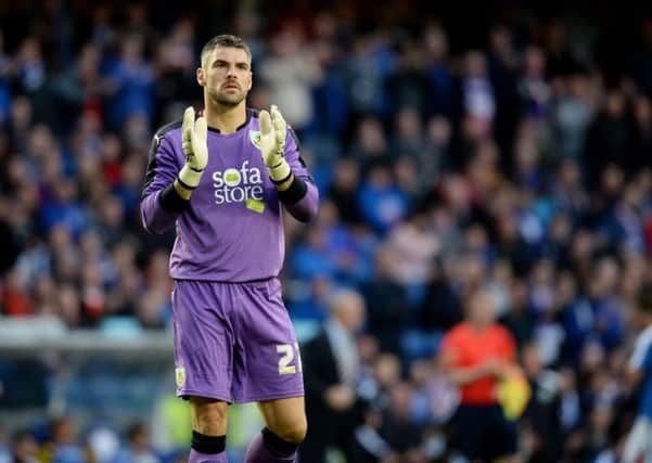 Gilks has spent the previous two seasons with Burnley. Picture: SNS
