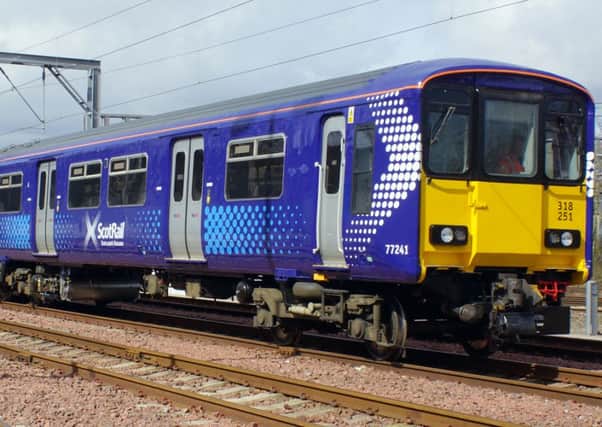 Man dies after being struck by train between Dundee and Arbroath.