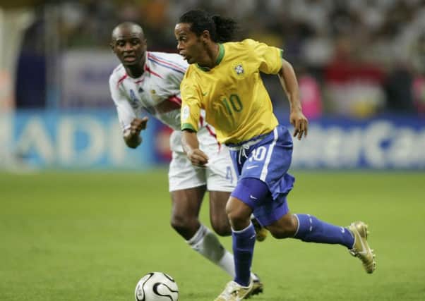 Ronaldinho failed to perform at the 2006 World Cup. Picture: Getty