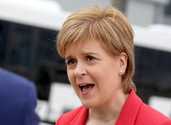Nicola Sturgeon phoned David Cameron to offer her sympathies after the EU referendum result. Picture: Allan Milligan.