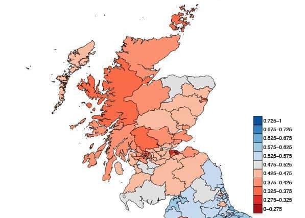 Scotland is expected to return a Remain majority in the referendum. Picture: YouGov