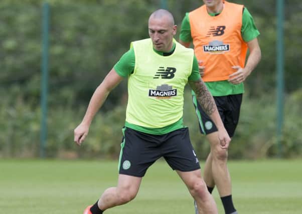 Joey Barton said Celtic's captain Scott Brown, pictured, wasn't in his league. Picture: SNS