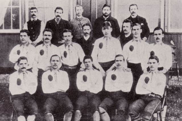 The Celtic team in 1888.