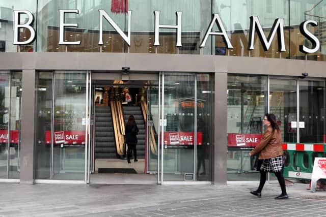 Debenhams suffers sales reverse. Picture: Peter Byrne/PA Wire