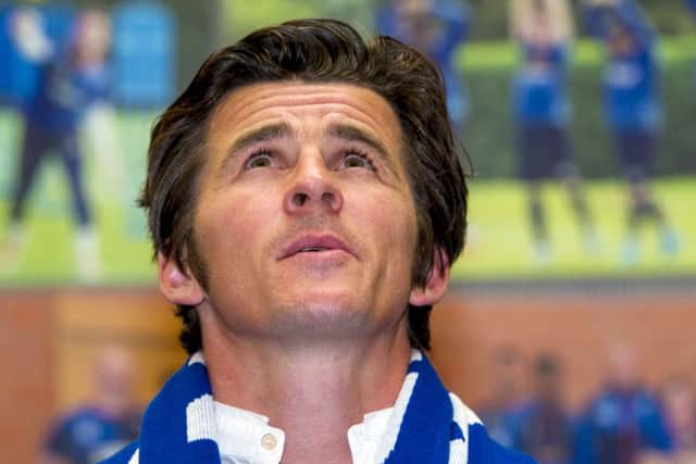 Joey Barton wasted no time in firing back at Scott Brown. Picture: SNS