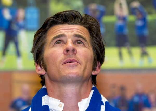 Joey Barton wasted no time in firing back at Scott Brown. Picture: SNS
