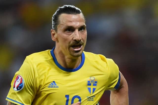 Zlatan Ibrahimovic played his final game for Sweden in the 1-0 defeat by Belgium. Picture: Bulent Kilic/Getty Images