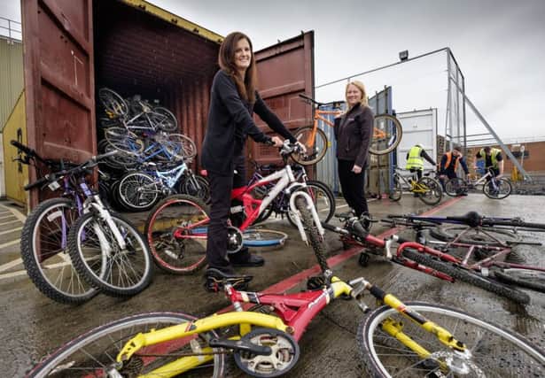 More than 450 bikes have been collected over the past six months. Picture: contributed