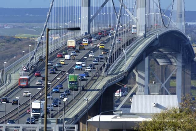 The Forth Road Bridge is one of several routes expected to be congested due to rail strikes. Picture: Toby Williams