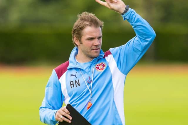 Robbie Neilson's Hearts side will take on Infonet of Tallinn in the Europa League. Picture: Craig Foy/SNS