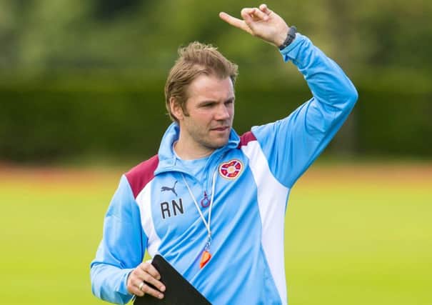 Robbie Neilson's Hearts side will take on Infonet of Tallinn in the Europa League. Picture: Craig Foy/SNS