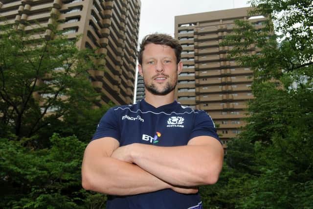 Peter Horne will partner Matt Scott in the Scotland midfield against Japan in Tokyo tomorrow. Picture: David Gibson/Fotosport