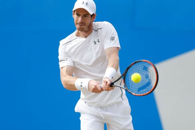 Andy Murray will play fellow Briton Liam Broady in the first round at Wimbledon. Picture: Steve Paston/PA Wire