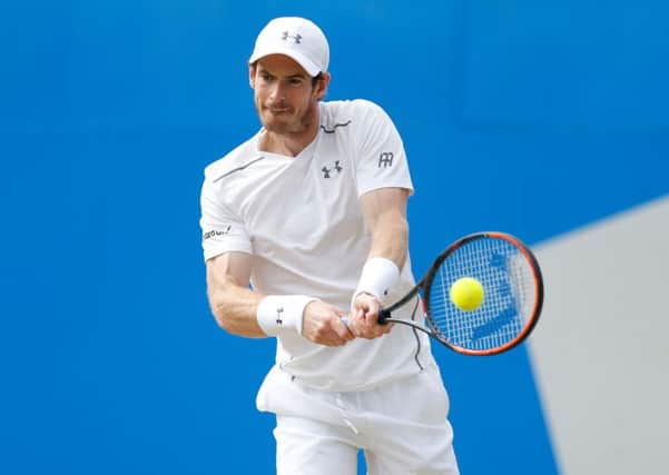 Andy Murray will play fellow Briton Liam Broady in the first round at Wimbledon. Picture: Steve Paston/PA Wire