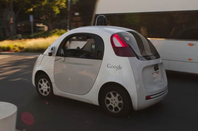 Google's driverless car. Picture: Michael Shick/Creative Commons