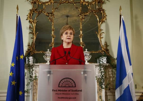 Nicola Sturgeon tells a press conference at Bute House that another independence referendum is 'highly likely'