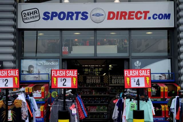Sports Direct says market volatility is likely to have an impact on purchases. Picture: Lisa Ferguson