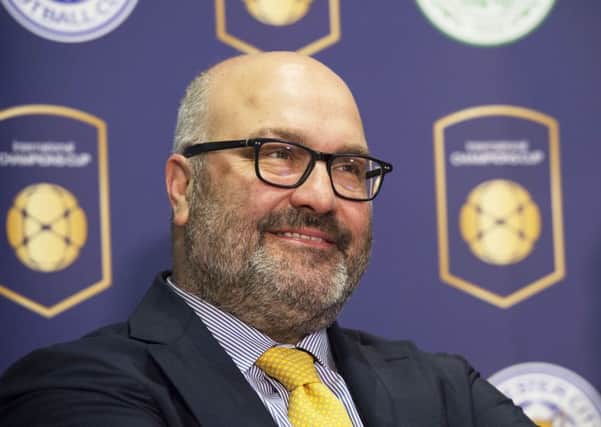 Football promoter Charlie Stillitano says Celtic and Rangers must play a derby in the US or else risk losing their global appeal. Picture: Craig Williamson/SNS