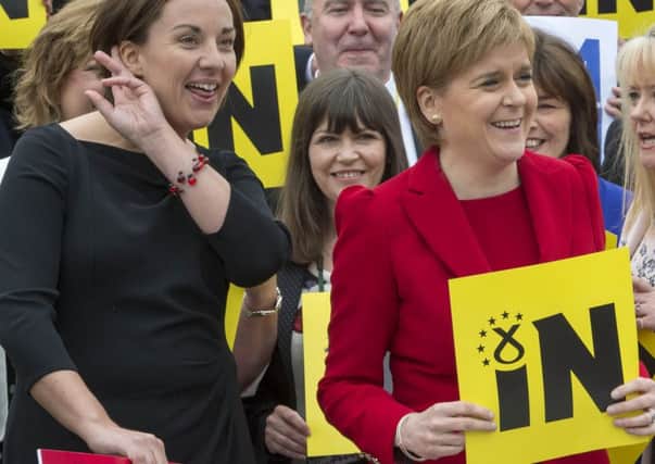 First Minister Nicola Sturgeon may have wanted to stay but she must respect the will of the people of the UK, writes Brian Monteith. 

Picture Ian Rutherford