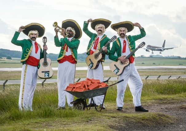 The Mexican Mariachi Band, Juan Direction. Picture: Paddy Power