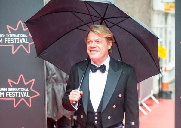 Eddie Izzard attends the Whisky Galore premiere at the Festival Theatre. Picture: Ian Georgeson