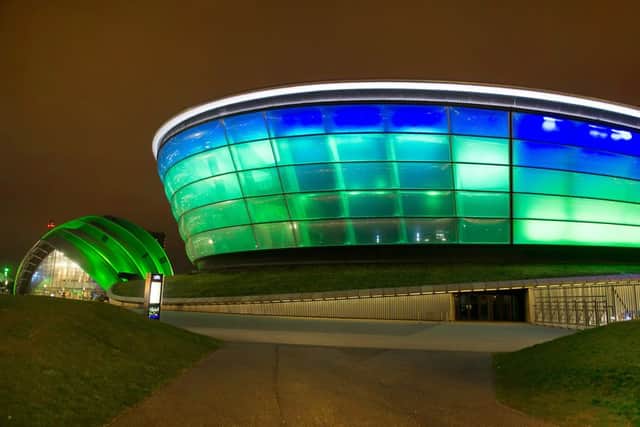 The SSE Hydro is a striking addition to the Glasgow skyline. Picture: John Devlin