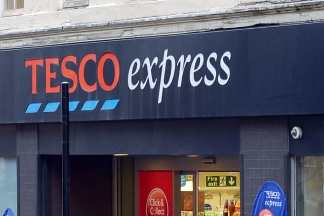 The online auctions include a Tesco Express store in Glasgow. Picture: Phil Wilkinson/TSPL