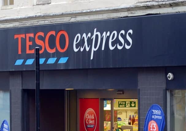 The online auctions include a Tesco Express store in Glasgow. Picture: Phil Wilkinson/TSPL