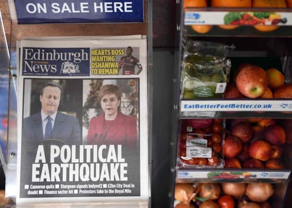 A new poll by Survation has shown a majority support for Scottish independence. Picture: Getty Images/AFP