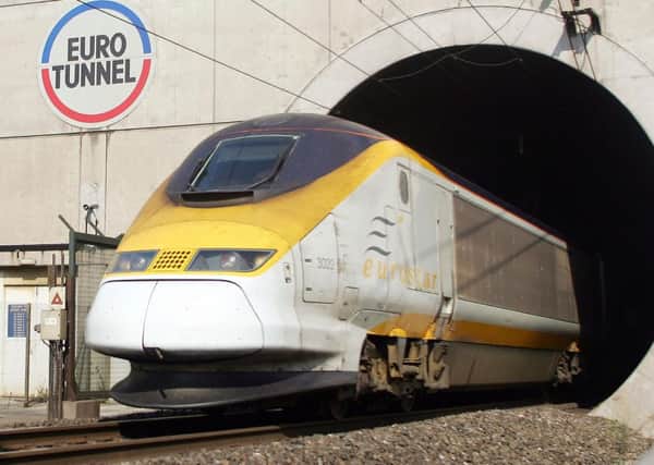 The channel tunnel may see a rush of migrants, a transport boss has warned. (Picture: Denis Charlet/AFP)