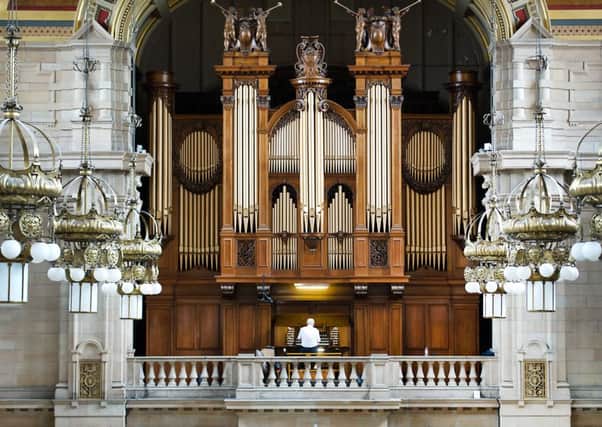 The famous organ at Kelvingrove organ. Picture: John Devlin