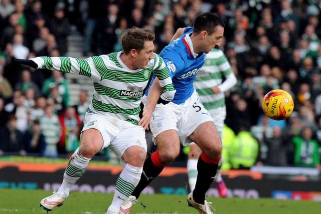 Lee Wallace, right, believes Celtic are running scared. Picture: Lisa Ferguson