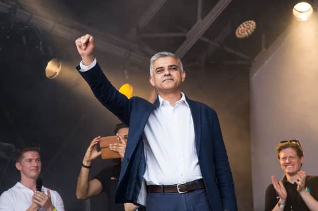 Mayor of London Sadiq Khan. Picture: AP