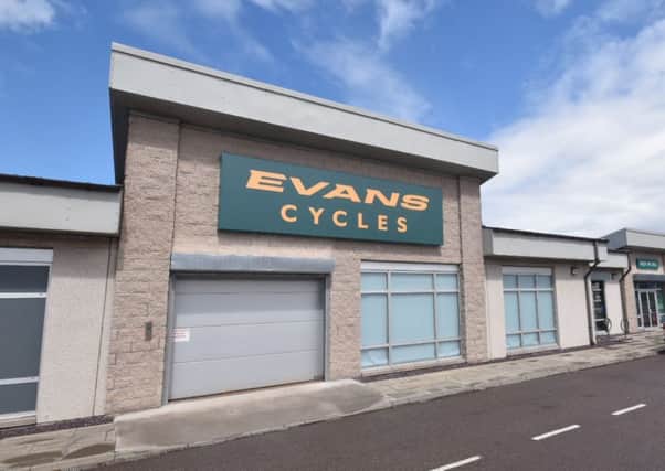 Evans Cycles' new store on Aberdeen's Great Northern Road. Picture: Contributed