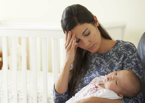 Up to 11,000 babies a year may be born in Scotland to mothers with mental health difficulties. Picture: Getty Images/iStockphoto