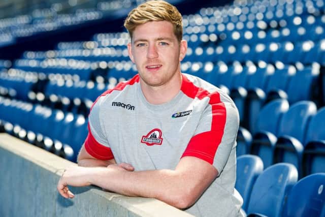 Edinburgh Rugby's Glenn Bryce at Murrayfield. Picture: Ross Parker/SNS