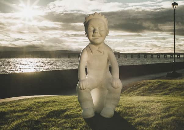 One of the sculptures destined for the Oor Wullies Bucket Trail . Picture: Contributed