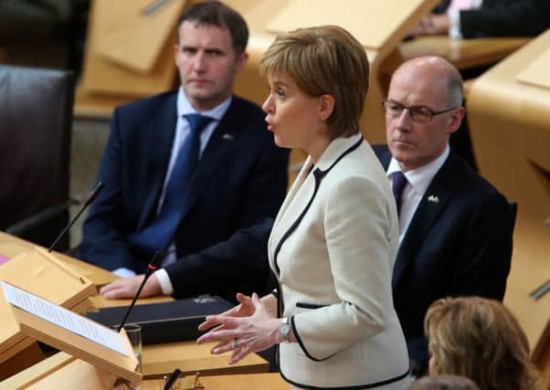 First Minister Nicola Sturgeon has won a vote to hold direct talks with the EU. Picture: PA