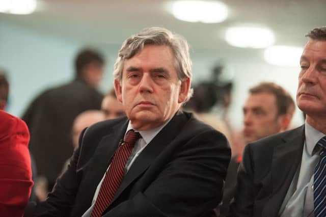 Former prime minister Gordon Brown. Picture: John Devlin