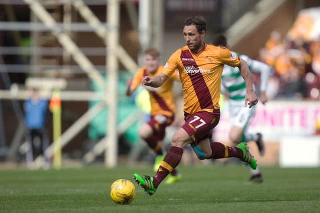 Hibs were interested in the Motherwell attacker. Picture: SNS