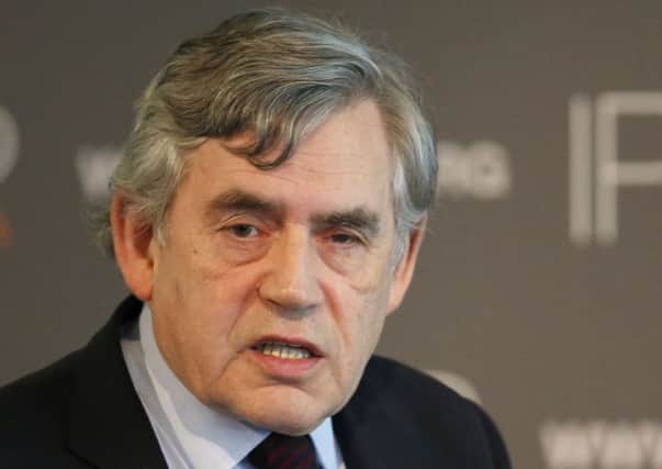 Gordon Brown says UK could copy Norways deal. Picture: PA